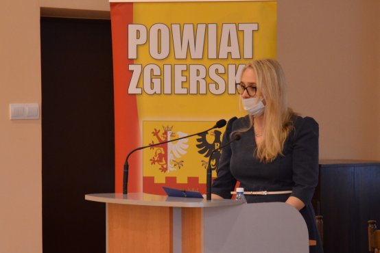 Agata Rutkowska - naczelnik Wydziału Rozwoju w starostwie