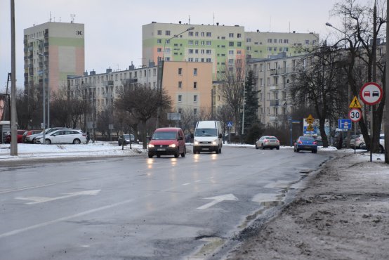 Ulica Gałczyńskiego w Zgierzu