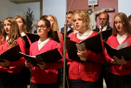 Koncert chórzystów z jasnogórskich szkół muzycznych. 