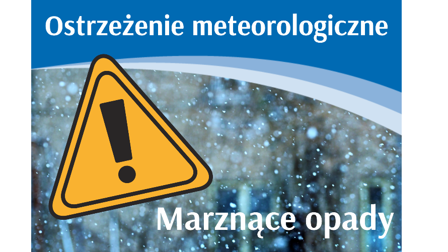 Ostrzeżenie meteo - Opady marznące (3-4.12.2022)